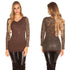 Long Sleeve Lace Jumper